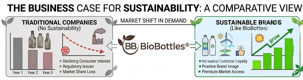 Increase sales by going sustainable, Info Graphic